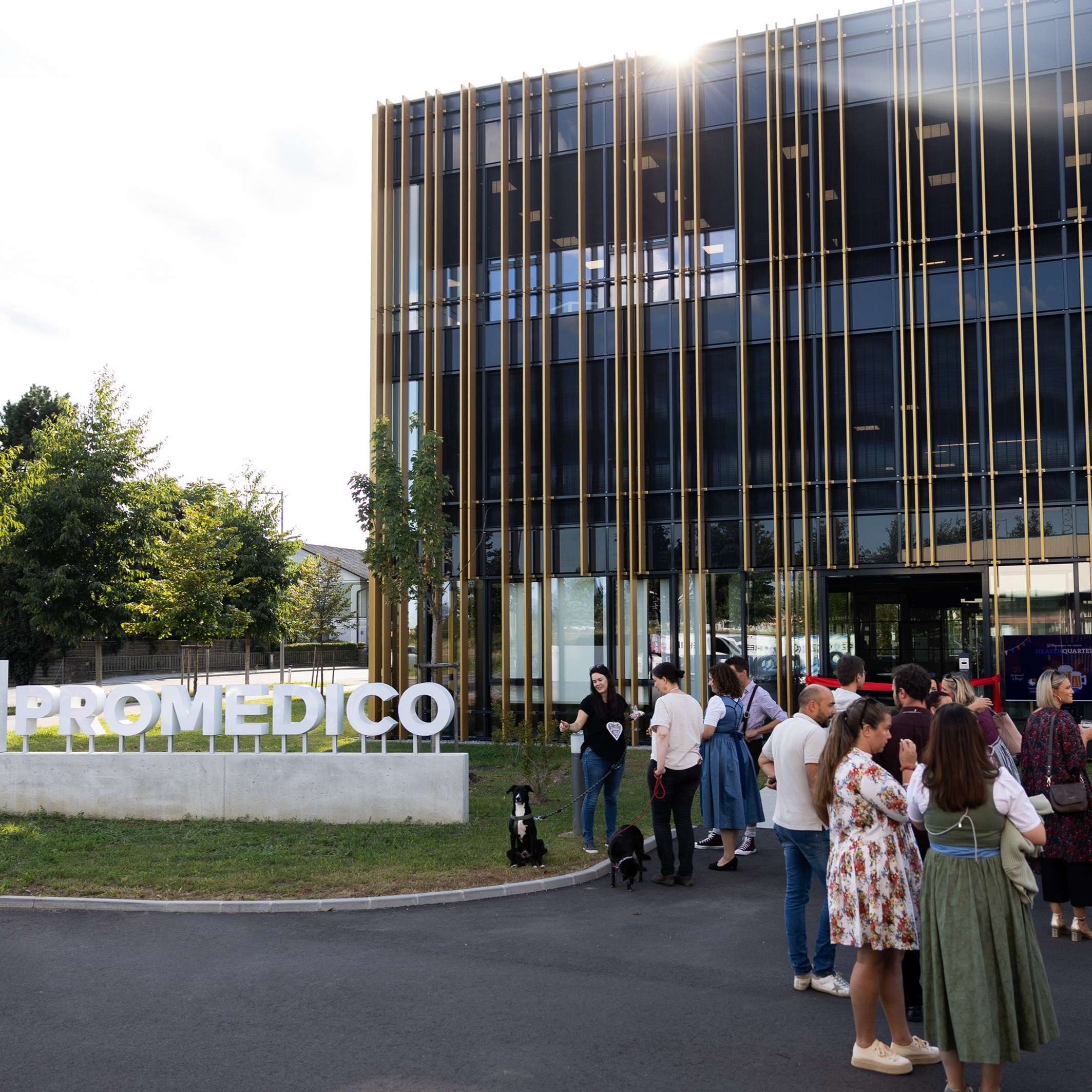 Headquarter bei der Eröffnung